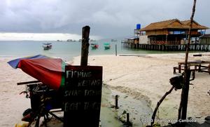 Elephant Guesthouse & Restaurant on Koh Rong Island.
